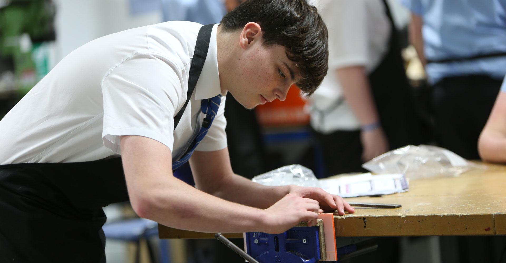 Pupils at Woodchurch High School